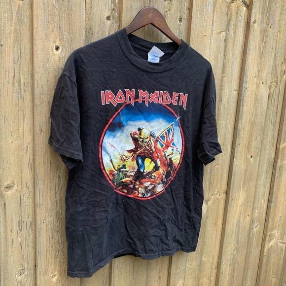 Vintage 2002 Iron Maiden Graphic T Shirt 'The Trooper' Large - Picture 9 of 9